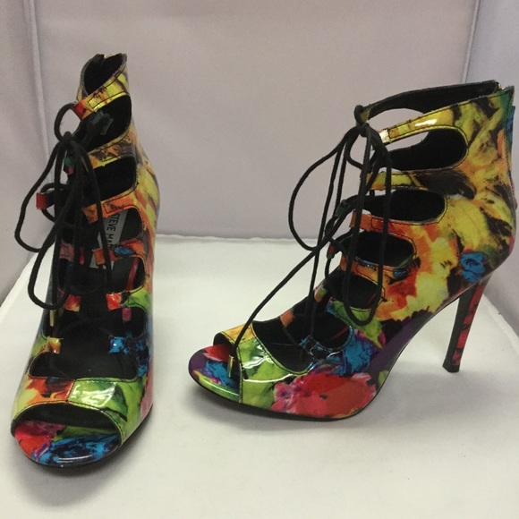steve madden colorful heels